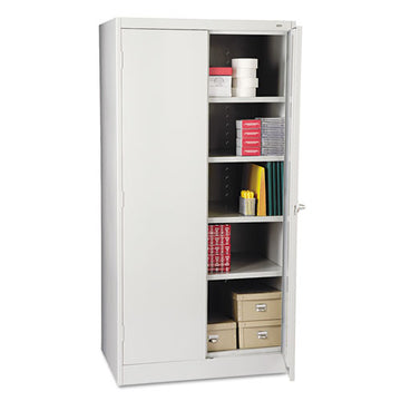 Tennsco 72" High Standard Cabinet (unassembled), 36 X 18 X 72, Light Gray freeshipping - TVN Wholesale